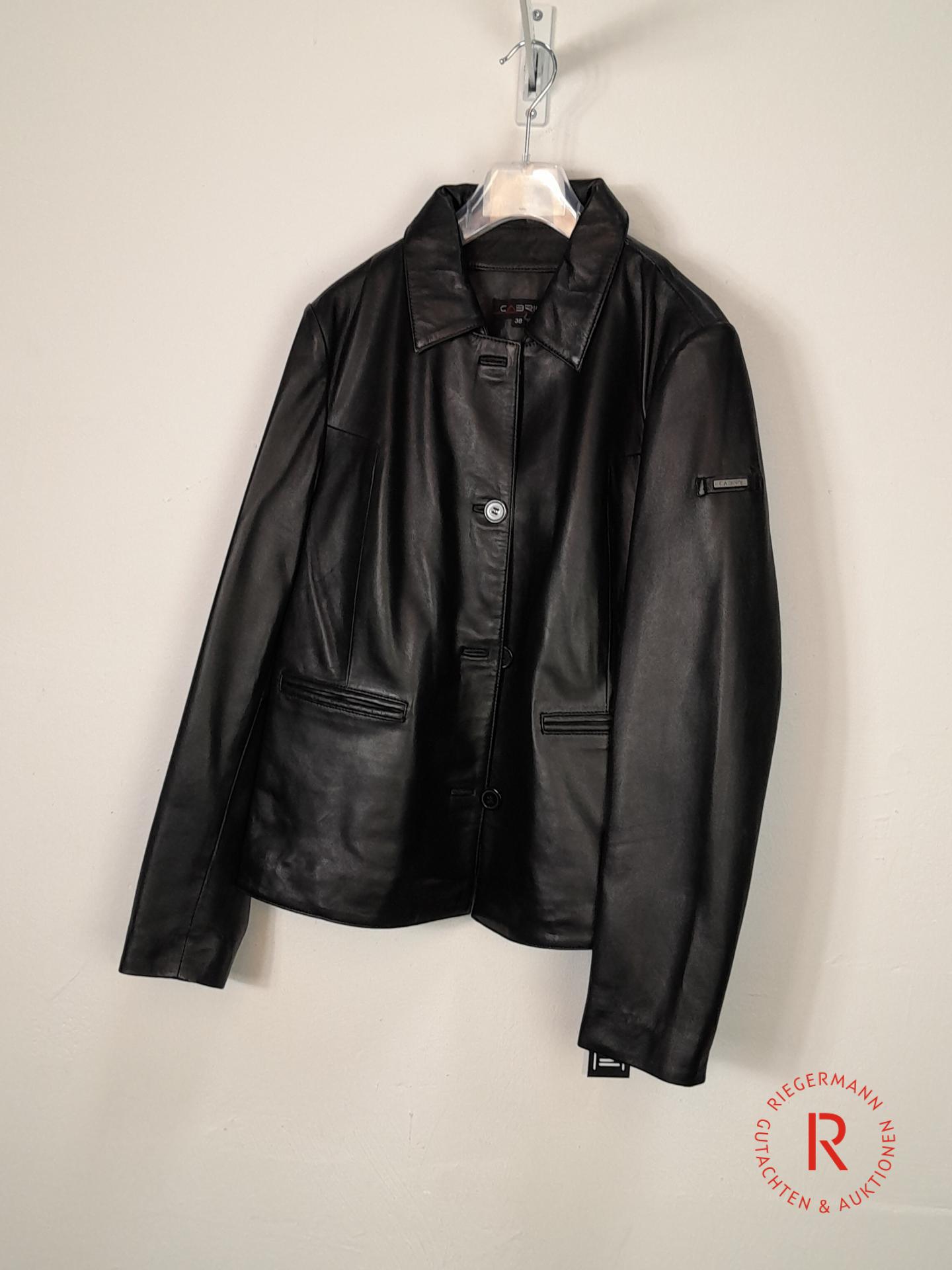 DAMEN LEDERJACKE GRÖSSE 38